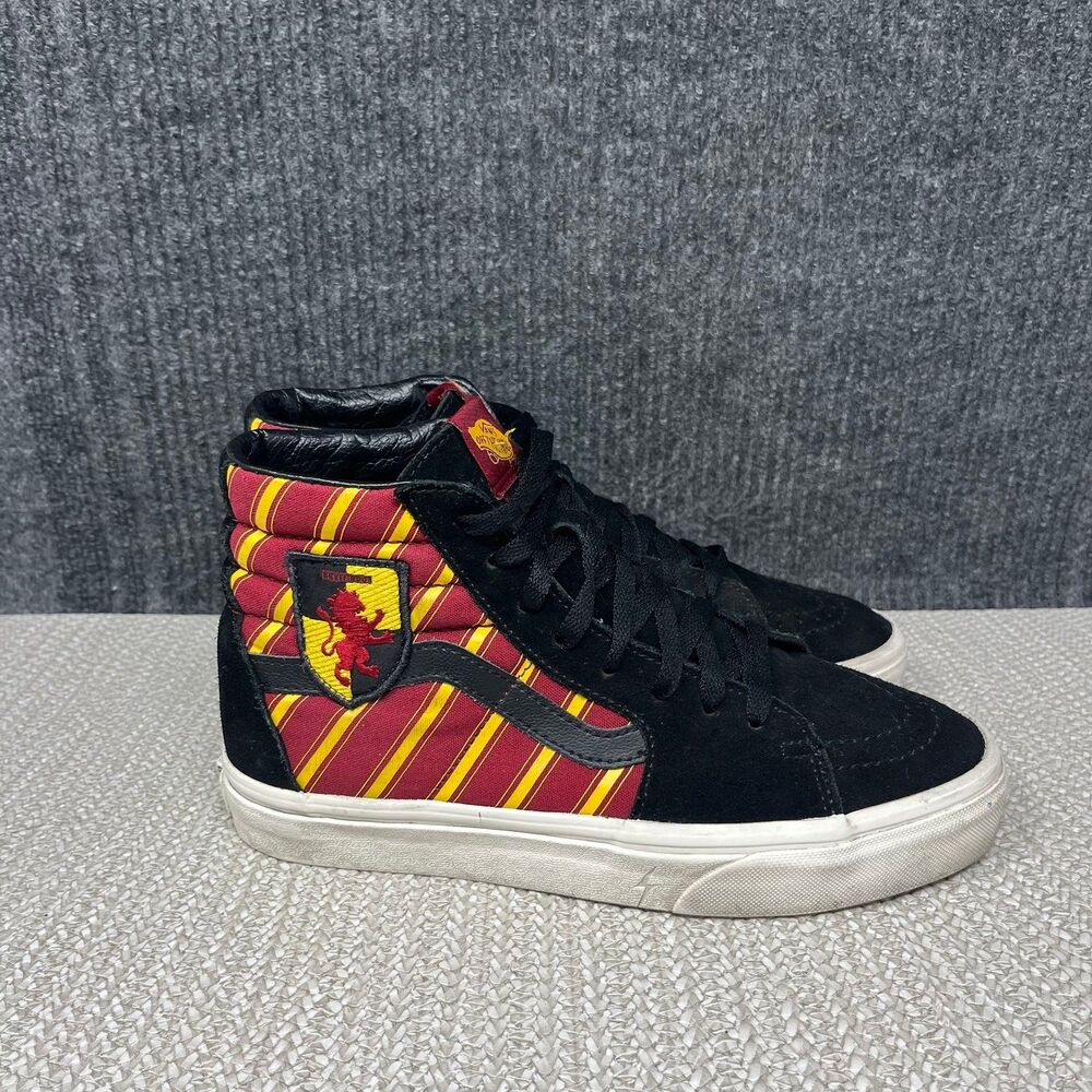 Vans x Harry Potter SK8 Hi Gryffindor Skate Shoes Black Womens 8.5 / Mens 7